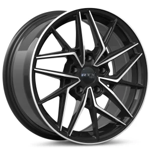 RTX Wheels – RS11 – Black – 17″x7″ 42mm – Summer Wheels – 083321